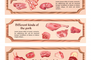 Дизайн этикетки для мяса, мясных полуфабрикатов и деликатесов